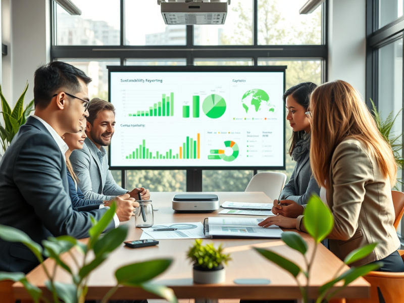 Wie kann ein Unternehmen seine Nachhaltigkeitsberichterstattung positiv&nbsp;beeinflussen?*